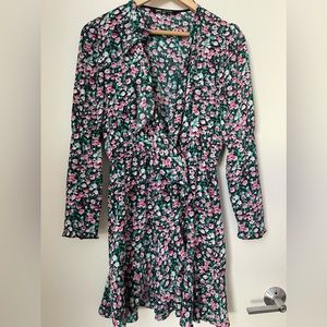 Zara - Floral Wrap Dress | Size Medium